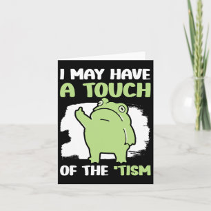 Cartão Eu Posso Ter Um Toque Do Tismo 5