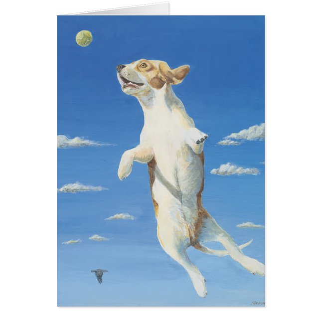 Cartão Eu posso voar! (Frente)