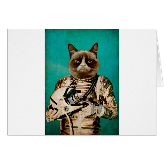 Cartão Eu preciso algum espaço (Frente Horizontal)