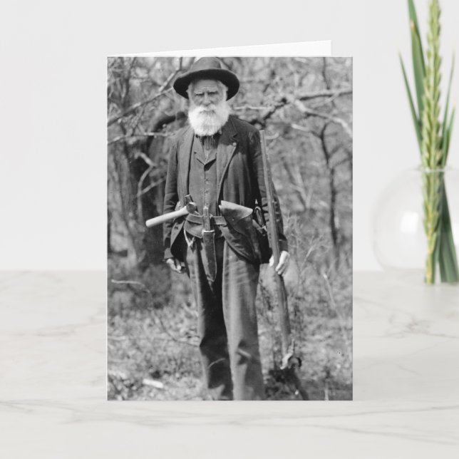 Cartão Eu Preferencialmente Caça, 1904 (Frente)
