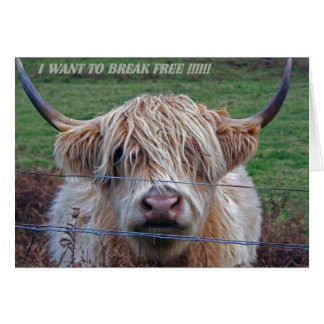 Cartão Eu quero me libertar
