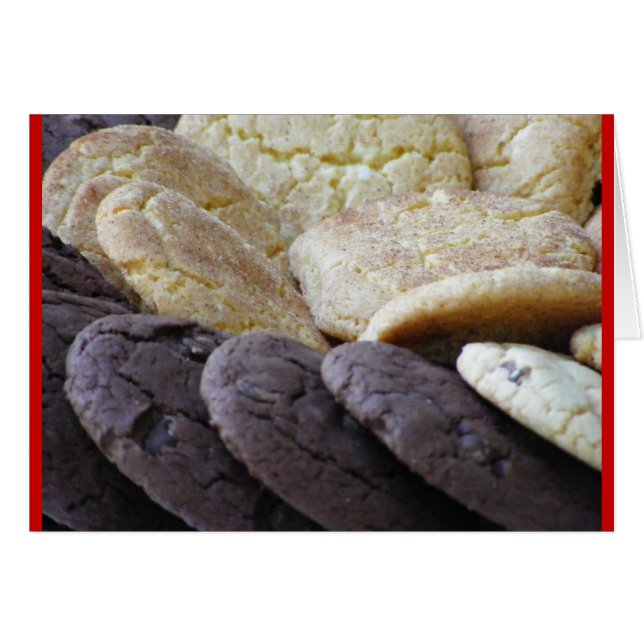 Cartão Eu quero o biscoito! (Frente Horizontal)