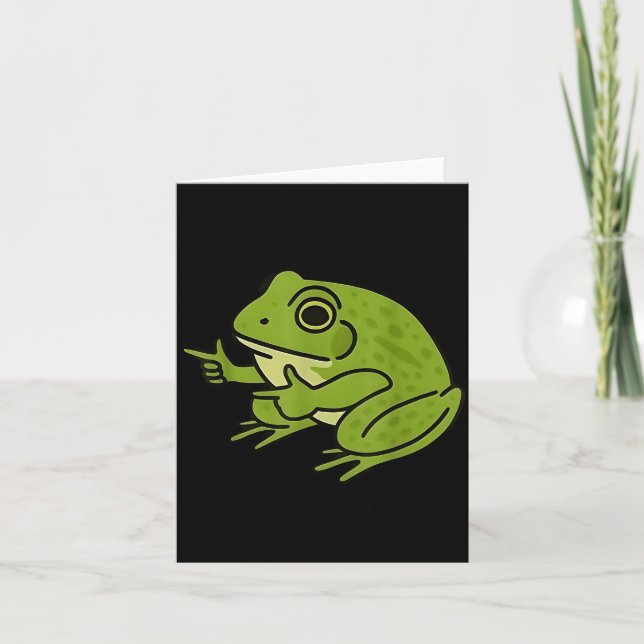 Cartão Eu Sem Problemas Narrador Mas Foi Tudo Problemo Fu (Frente)