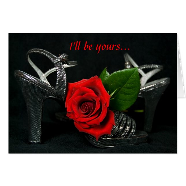 Cartão Eu serei seu... (Frente Horizontal)