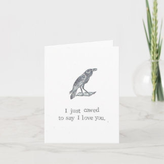 Cartão Eu Só Cawei Dizer Que Te Amo