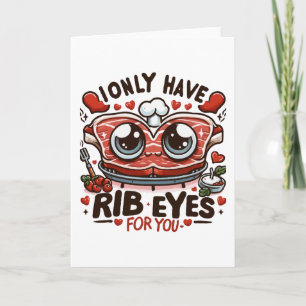 Cartão Eu Só Tenho Olhos De Costela Para Você - Carro Dia