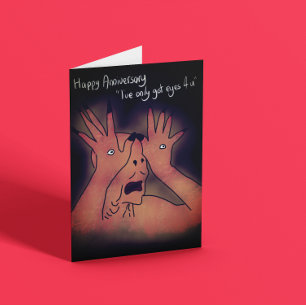 Cartão Eu só tenho olhos para você Aniversário