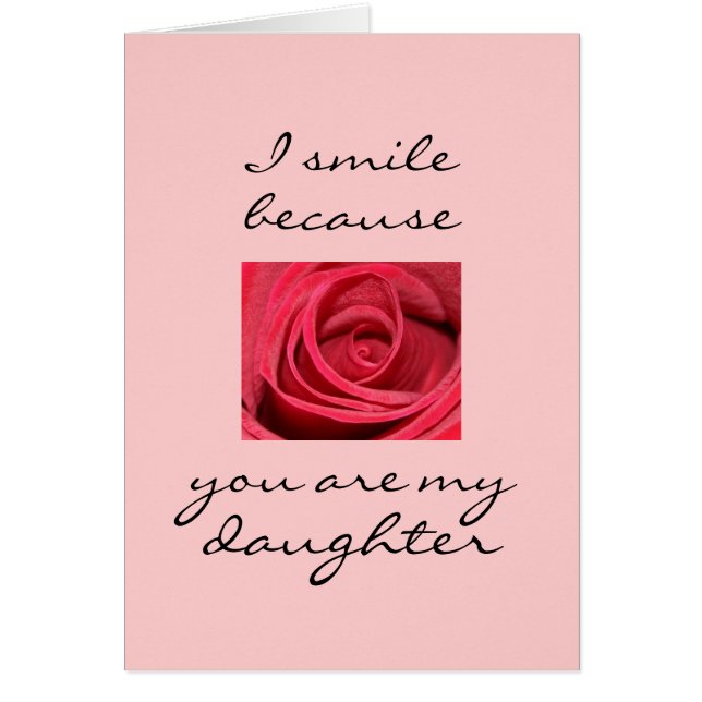 Cartão Eu sorrio (Frente)