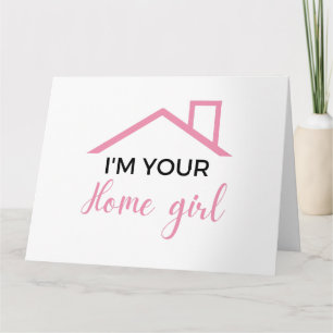 Cartão Eu sou a sua garota doméstica 2