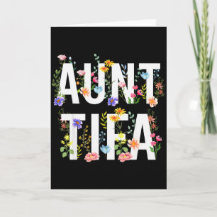 Cartão Eu Sou Camisa da Tia Tifa Tia Tifa Engraçado Tia T