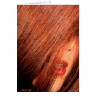 Cartão Eu sou cansado de ser um admirador secreto