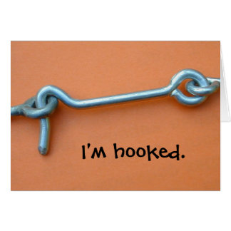 Cartão Eu sou enganchado