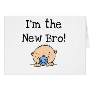 Cartão Eu sou o Bro novo