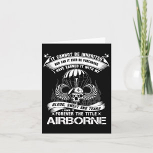 Cartão Eu Sou O Proprietário Do Título Exército Aéreo Ran