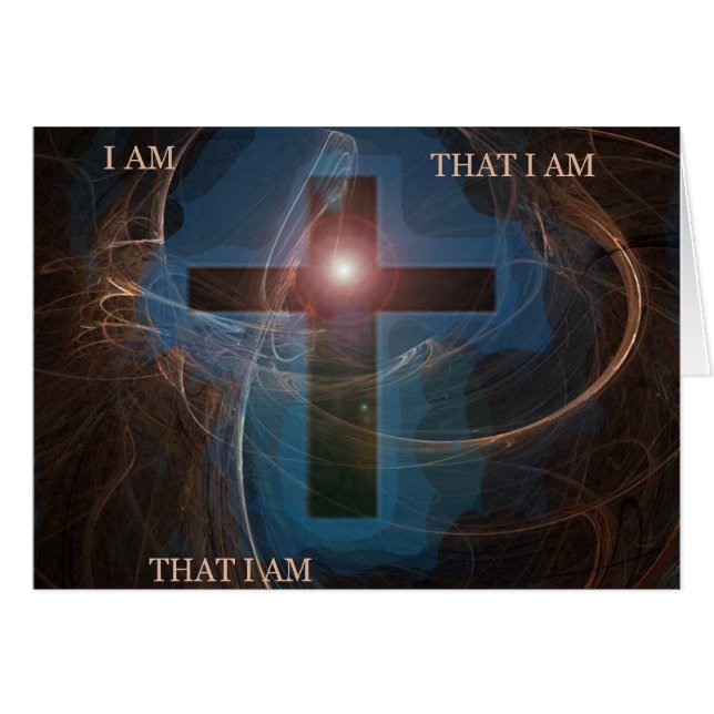 CARTÃO EU SOU QUE EU SOU QUE EU SOU (Frente Horizontal)