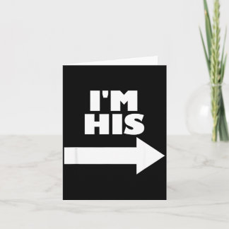 Cartão Eu Sou Sua Flecha Inting Certo Casal Combinando Eu