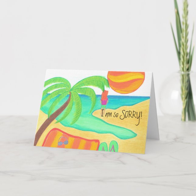 Cartão Eu sou tão PESAROSO! (Frente)