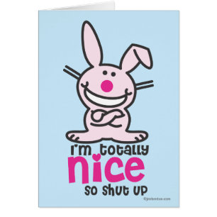 Cartão Eu sou totalmente agradável