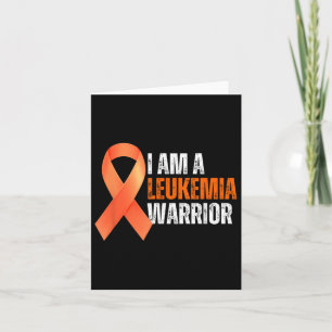 Cartão Eu Sou Um Guerreiro De Leucemia Que Conhece Cancer