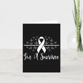Cartão Eu sou uma mulher que conhece o Cancer de sobreviv