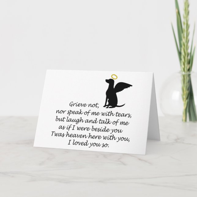 Cartão Eu Te Amava Tão (Frente)