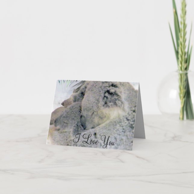 Cartão Eu Te Amo. (Frente)