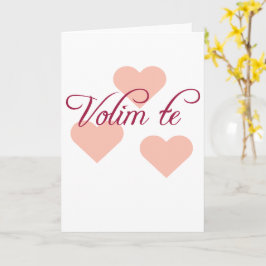 Cartão Eu Te Amo