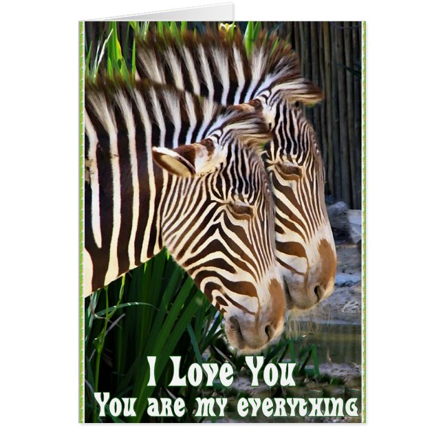 Cartão Eu Te Amo. (Frente)