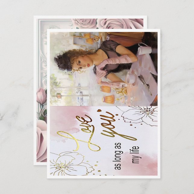 Cartão Eu Te Amo (Frente/Verso)