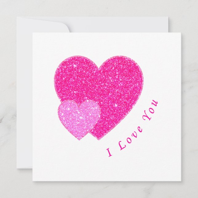 Cartão Eu Te Amo (Frente)