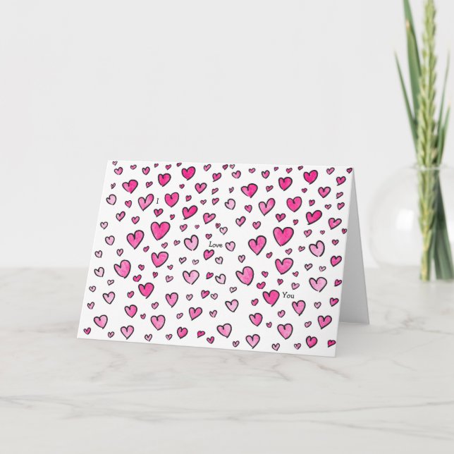 Cartão Eu Te Amo (Frente)