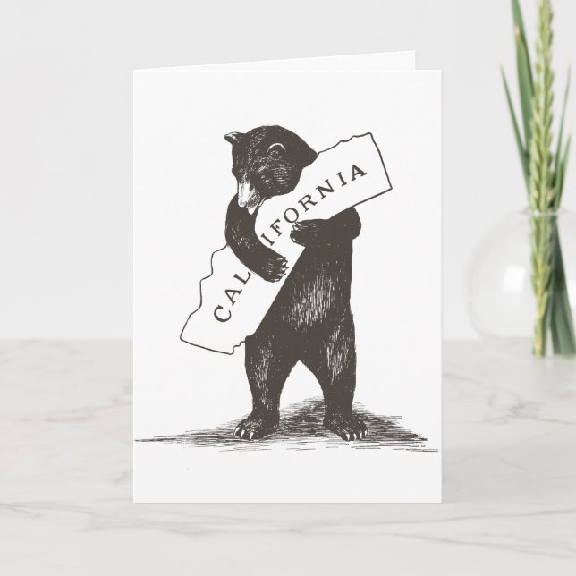 Cartão Eu Te Amo Califórnia (Frente)