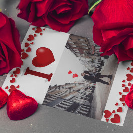 Cartão Eu Te Amo Dia de os namorados Personalizado