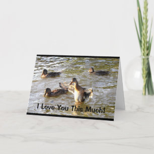 Cartão Eu Te Amo Esse Muito Dia de os pais