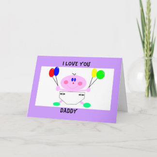 Cartão Eu Te Amo, Pai