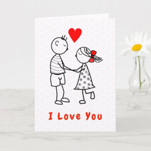 Cartão Eu Te Amo - Romântico