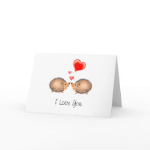 Eu te amo tiragem dos ouriços