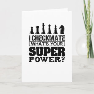 Cartão Eu te dou xeque-mate