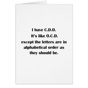 Cartão Eu tenho CDO