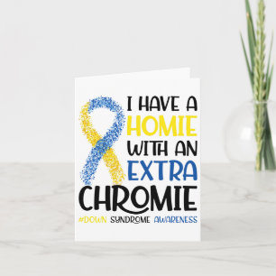Cartão Eu Tenho Uma Casa Com Uma Síndrome De Chromie Abai