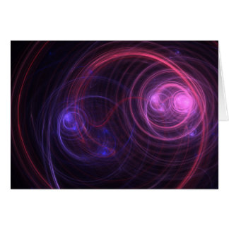 Cartão Eu ver o Fractal de rádio