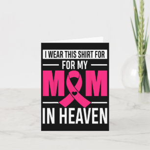 Cartão Eu Visto Isto Para A Minha Mãe No Cancer Da Mama D