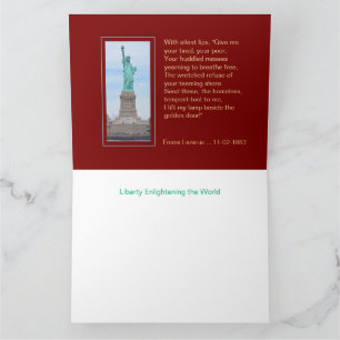 Cartão EUA 1895 $5 Liberty Half Eagle Note Card