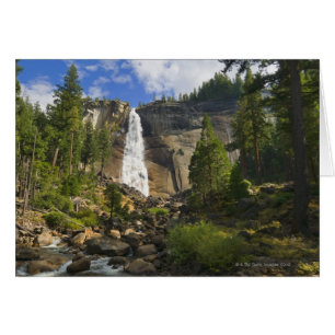 Cartão EUA, Califórnia, Parque Nacional Yosemite, Nevada