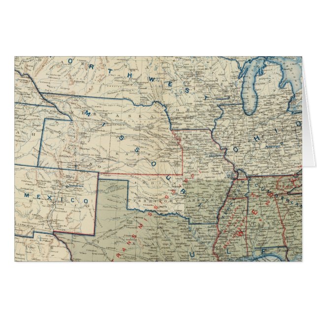 Cartão EUA Dez 1862 (Frente Horizontal)