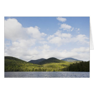 Cartão EUA, Estado de Nova Iorque, Montanhas Adirondack,