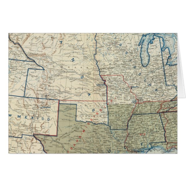 Cartão EUA junho 1862 (Frente Horizontal)