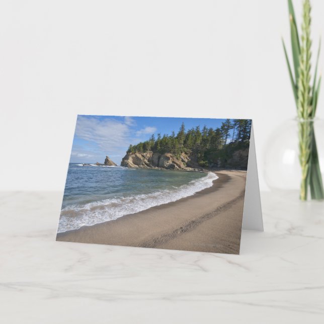 Cartão EUA, Oregon, litoral (Frente)