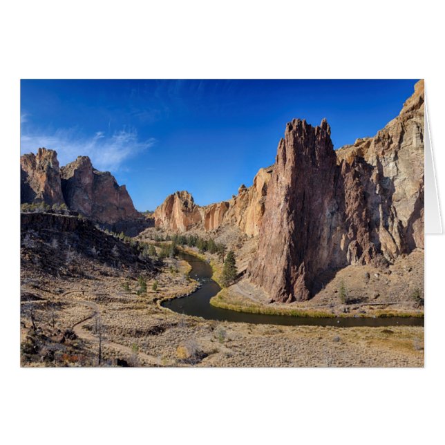 Cartão EUA, Oregon, Smith Rock State Park (Frente Horizontal)