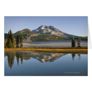 Cartão EUA, Oregon, Sparks Lake